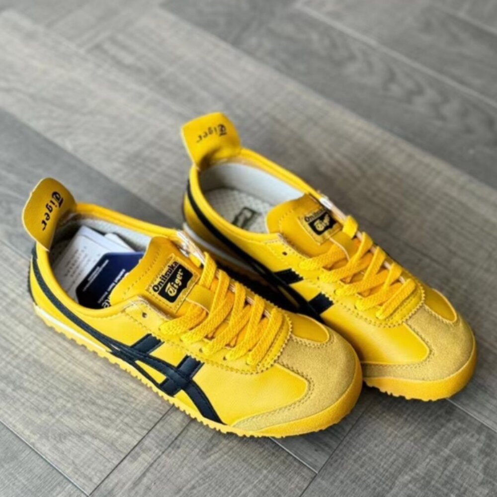 Onitsuka Tiger Men's Casual Shoes Sneakers Yellow - Picture 3 of 7